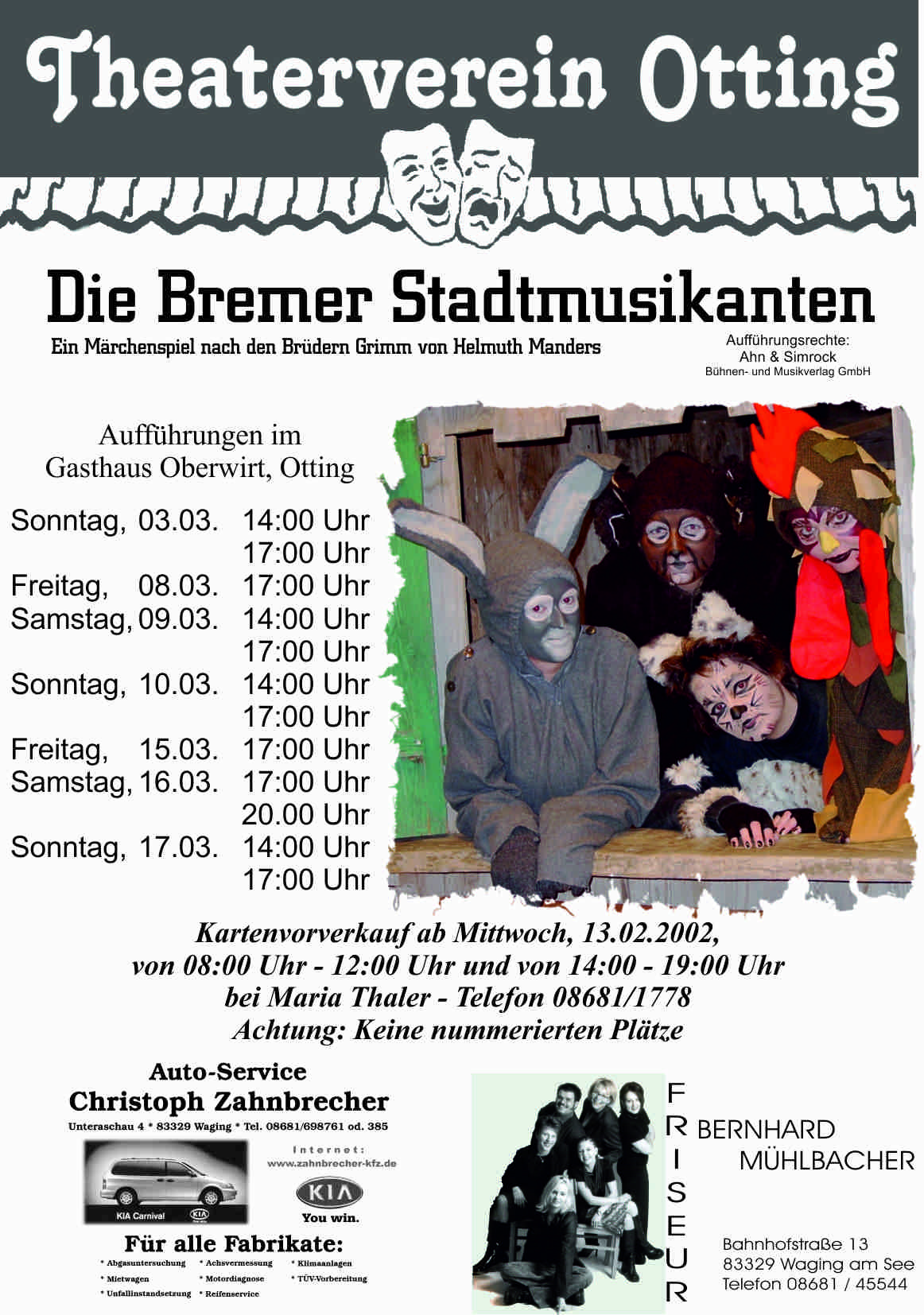 2002 Die Bremer Stadtmusikanten