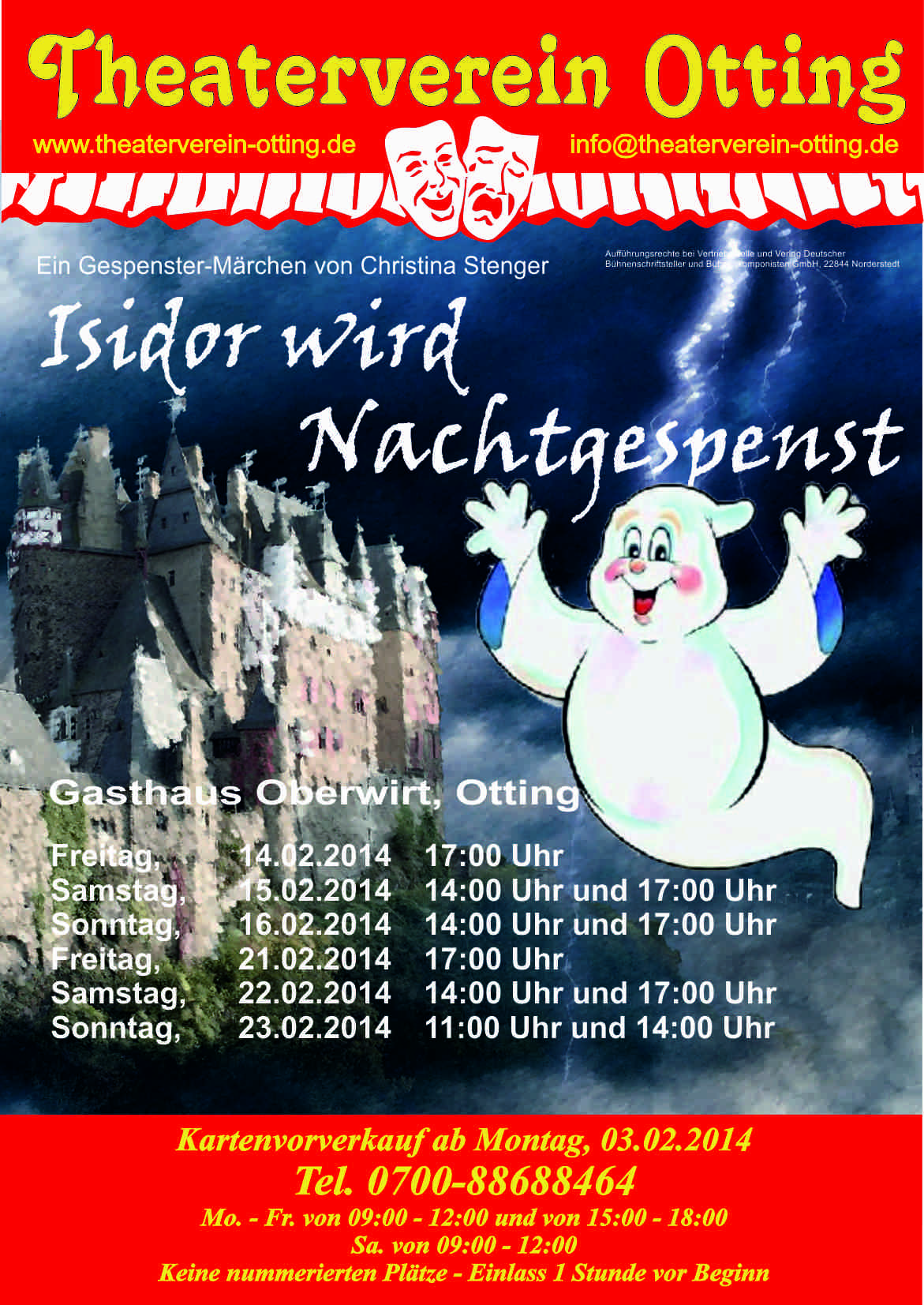 2014 Isidor wird Nachtgespenst