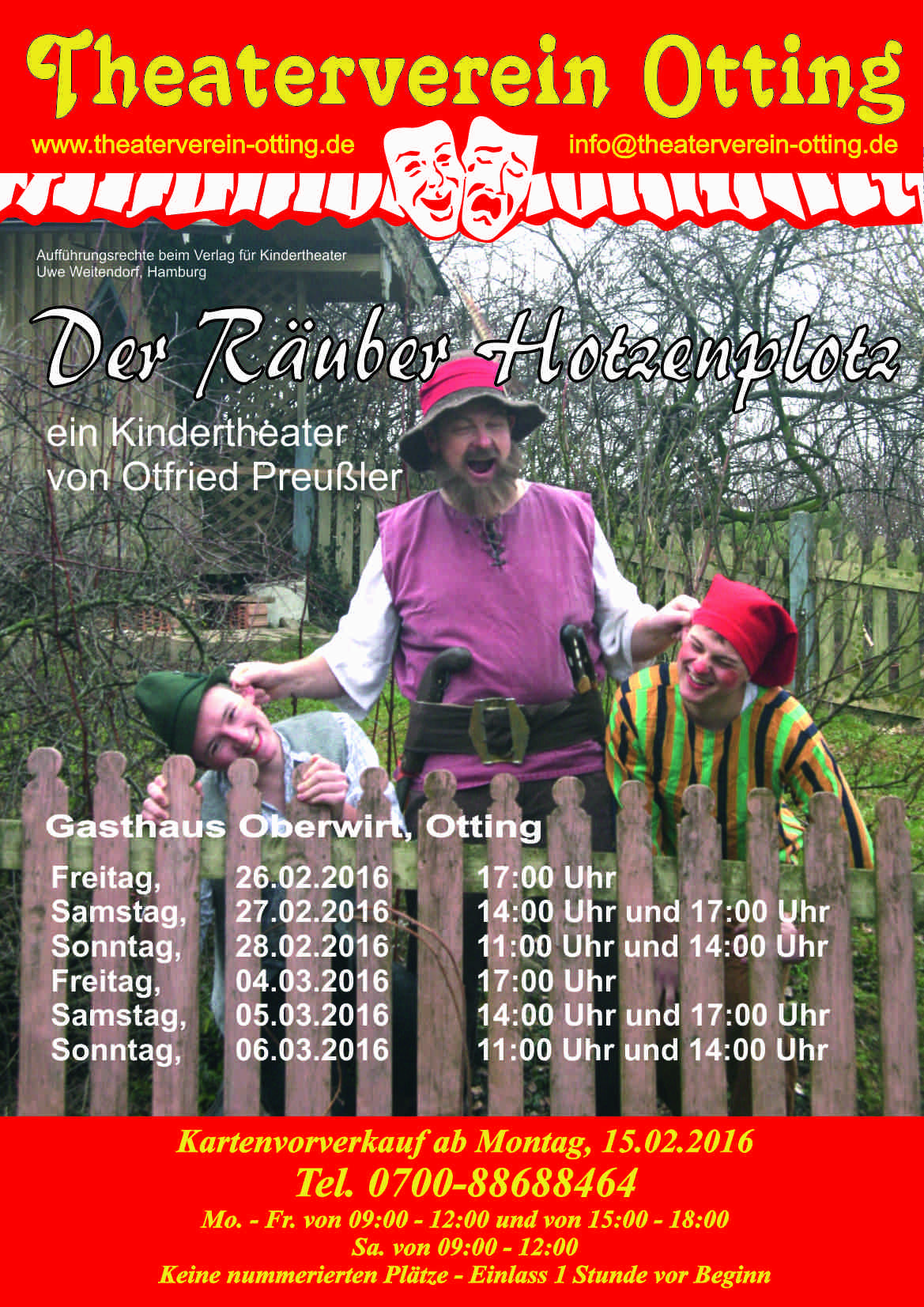 2016 Der Räuber Hotzenplotz