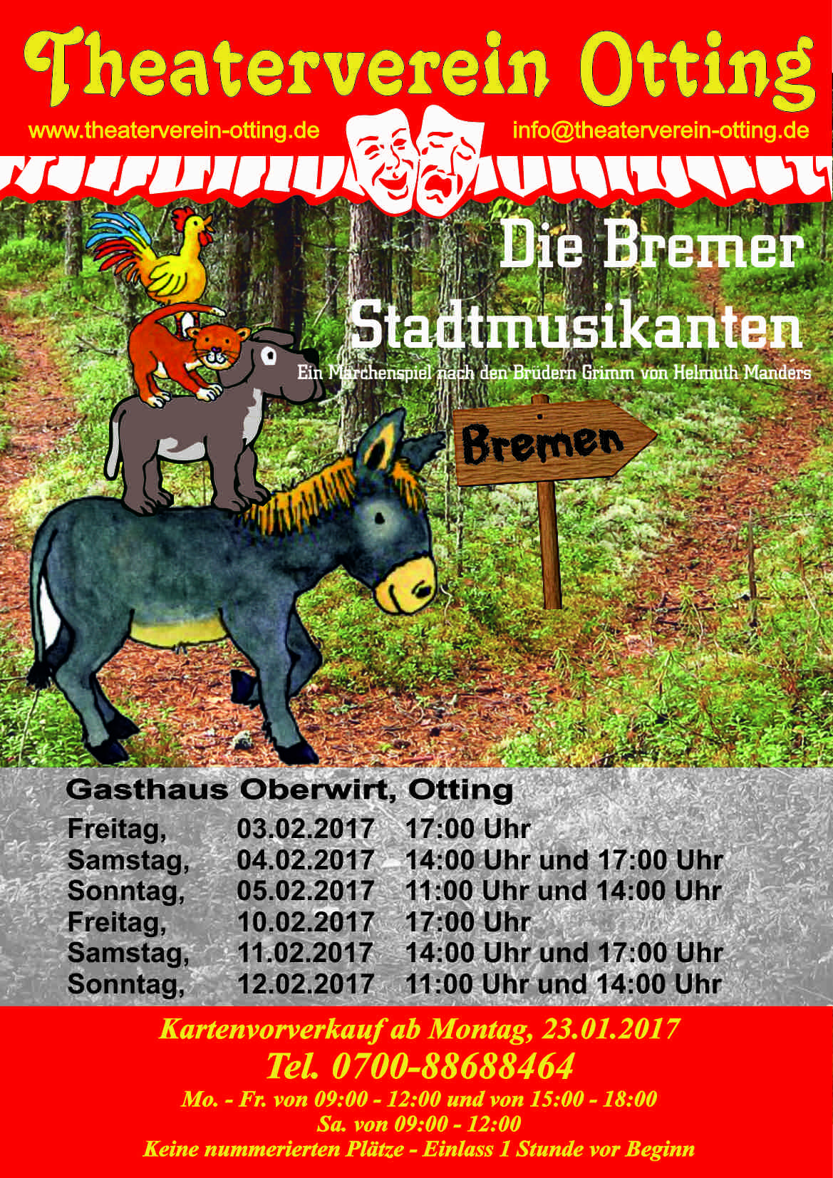 2017 Die Bremer Stadtmusikanten